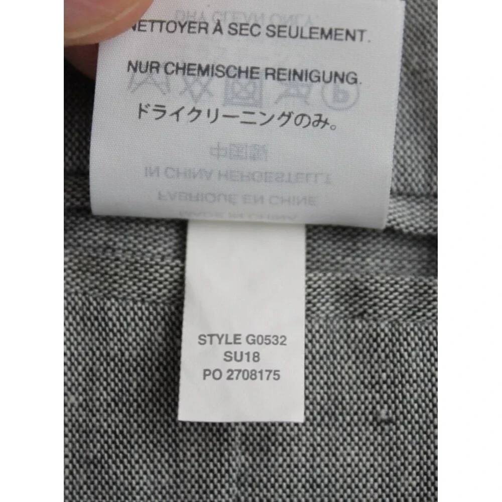 J. Crew Ludlow Men's Unstructured Sport Coat Size 42R Cotton Blend Gray EUC